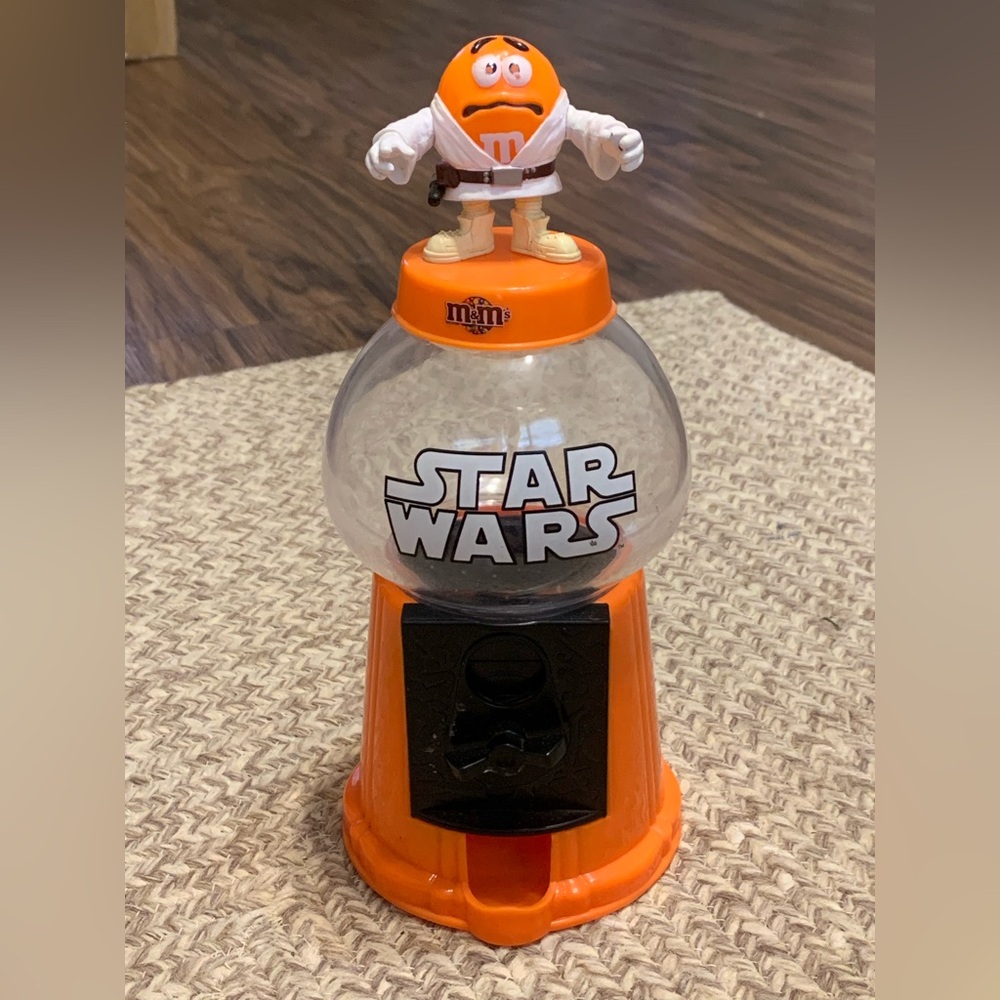 2010 Star Wars M&M's Orange Candy Dispenser